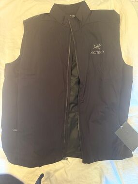 Arc'teryx Black Zippered Softshell Vest